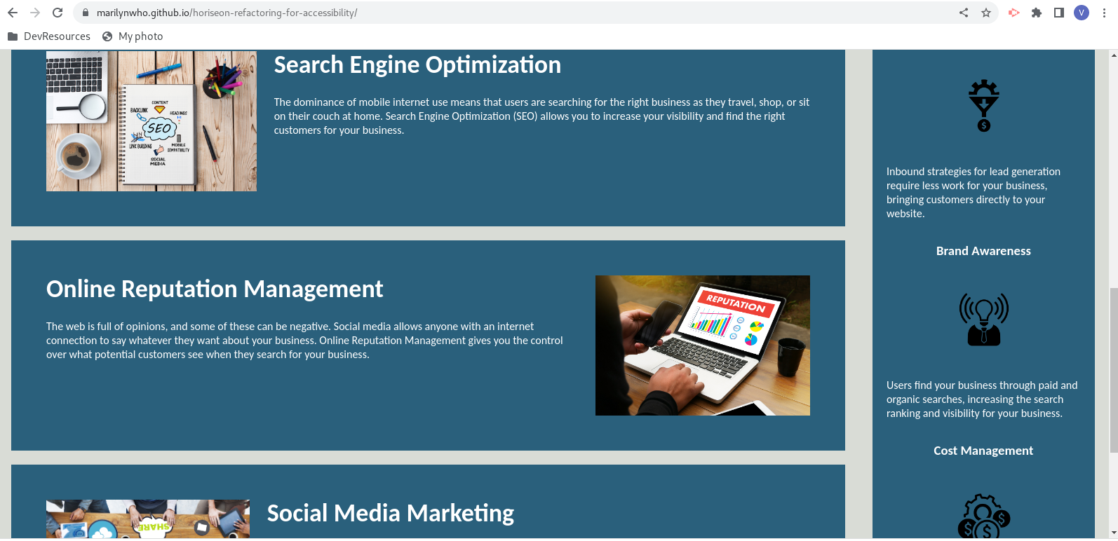go-it portfolio site